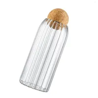 Storage Bottles Clear Coffee Canister Airtight Jars Waterproof And Moisture-proof Long-term For Furniture Kitchen Supplies