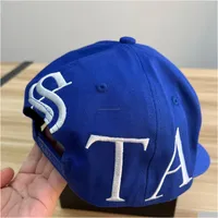 Ball Caps Couple Trapstar Designer Baseball Cap Sporty Lettering Embroidery Casquette Fashion Accessories Hats Scarves