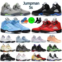 5S UNC Basketball Shoes Jumpman 5 Retro Outdoor Sneakers Racer Blue Bird Sail Muslin We The Easter Concord Oreo Fire Red Easter Raging Bull Mens Trainers Sports