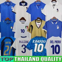 1982 Italys Retro Soccer Jersey 1990 1996 1998 2000 Home Football 1994 Maldini Baggio Donadoni Schillaci Totti del Piero 2006 Pirlo Inzaghi Buffon Football T Shirt