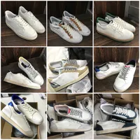 Nova temporada Golden Ball Star Sneakers Sport Casual Shoes Classic DO VELHO DIRTY MENINAS MULHERES Mulheres super estrelas de couro branco Luxo de qualidade