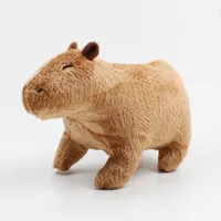 플러시 인형 18cm 푹신한 capybara 인형 카와이 박제 장난감 시뮬레이션 동물 어린이 juguetes 생일 선물 홈 장식 230202
