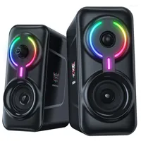Combination Speakers L6 Bluetooth Computer Speaker PC HIFI Stereo USB Cable Caixa De Som With RGB Light Suitable For Desktop Computers