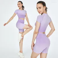 Active Sets Sport Set Women Seamless Yoga Gym Womens Outfits Workout Clothes For Suit Fitness Sportwear Clothing