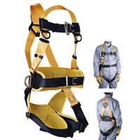 Climbing Adjustable Aerial Work Safety Belt Five-Point Fall Protection Camping Rope Construction Cords Slings And Webbing1