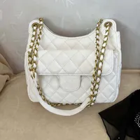 Small fragrance bags women&#039;s bag new trendy fashion diamond chain bag shoulder messenger sac size:25*24*9cm