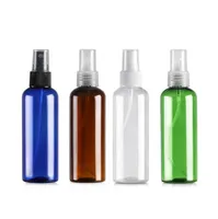 Classic Empty Plastic Makeup Travel Sprayer Bottle Refillable Perfume Container Round Shoulder Spray Bottles for Cleaning 500pcs 100ml