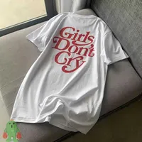 T-shirts masculins T-shirts fabriqués humains en arrière grosses filles imprimées ne pleurent pas de haute qualité 100% de coton couches hommes hommes top g230202