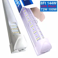 Rurki LED w USA w kształcie litery V 4 stóp 5 stóp 8 stóp chłodnica LED LED LICKE TRUCE
