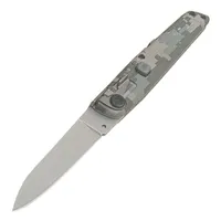 G2302 Automatic Tactical Knife 440C Titanium Coating Blade Nylon Plus Glass Fiber Handle Outdoor Camping EDC Pocket Knives