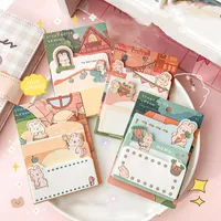 Pcs lot Kawaii Memo Pad Sticky Notes Cute N Times Stationery Label Notepad Bookmark Post School Supplies