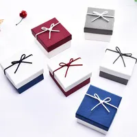 Gift Wrap Packaging Kraft Paper Valentine's Day Storage Bag Watch Box Birthday Wedding Bowtie Decor