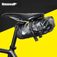 Panniers s Rhinowalk 1.5L Saddle Full Waterproof Cycling Seat MTB Road Repair Tools Bag bisiklet aksesuar Bicycle tail bag 0201