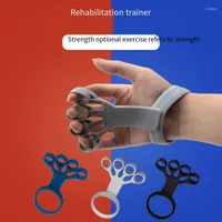 Resistance Bands Silicone Finger Trainer Wrist Strength Exercise Hand Grip Expander Workout Gripper Rehabilitation Fitness