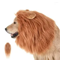 Dog Apparel Lion Costume Mane Costumes Realistic For Medium To Large Sized Dogs Halloween Cosplay