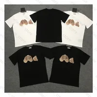 2021 Heren Dames Palmontwerpers Angel T Shirts For Men S Palmen Tops Luxurys Letter Borduurwerk T -shirts Kleding Korte engelen Mouwen Mouwen Zomer Mode