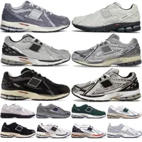 1906d Protection Pack Shoes Running Shoes 1906r Green Creme Sea Marblehead Sneakers com caixa