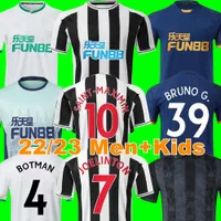 22 23 Soccer Jerseys Newcastle BRUNO G. JOELINTON ISAK 2022 2023 NUFC UNITED MAXIMIN WILSON ALMIRON TRIPPIER Football Shirt top Men Kids sets