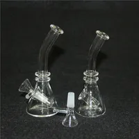 Percolator Glass Bongs Hookahs Mini Water Pipe 10mm Female Joint Small Oil Dab Rigs Bubbler Pipes With Bowl Or Banger