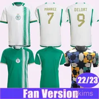 22 23 Algeria Algerie Mens Soccer Jerseys SLIMANI MAHREZ FEGHOULI BENNACER ATAL Home Away Football Shirts Short Sleeve Uniforms