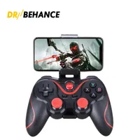 TERIOS T3 Game Controllers Joysticks Android Wireless Bluetooth Gamepad Gaming BT 3.0 for Smartphone Tablet PC TV Box Universal free