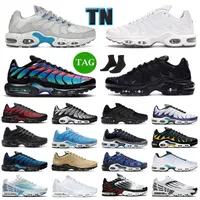 TN Plus Mens Trainers Tns Koşu Ayakkabıları Tn 3 Terrascape Siyah Kireç Birliği Üçlü Siyah Beyaz Lazer Mavi Kadın Nefes Alabaç Spor Ayakkabıları Spor Tenis 36-46 Büyük Boyut