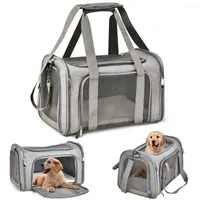Dog Car Seat Covers Outgoing Carrier Bag Soft Side Backpack Cat Pet Carriers Travel Bags Airline Approved Transport For Small Dogs Cats