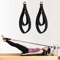 Yoga -cirkels 1 paar Pilates Reformer Dubbele lusbandjes HANDEL DRING DRING HOME Gym Fitness Accessories 230203