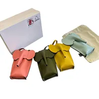 مصمم الأفيال أكياس النساء حقائب اليد المصغرة محافظ واحدة كتف واحد كروس من الجلد يحمل حقيبة الهاتف المحمول الجلدية الأصلية بحجم 18 سم مع صندوق