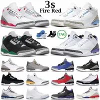 2023 MEN BASKERBALL SHOES 3S JUMPMAN 3 CARDINAL RED PINE GRAY RACER BLUE COOL GRAY HALL OF FAME COUR