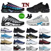 2023 TN Plus 3 Running Shoes Men Women TN 3 Terrascape Triple Black White Unity Leather University Blue Fire Pink Oreo Mens Trainer Outdior Sneakers