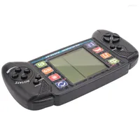 Cep Elde Taşına Taşıyan 3.5in LCD Mini Taşınabilir Tuğla Oyuncu Dahili 23 26 Oyun (Siyah)
