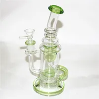 Glass bong Hookah water pipes matrix Perc Heady dab rigs Unique Glass Water Bongs Smoking Glass Pipe 14mm joint