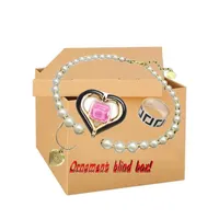 Jewelry set necklace earring ring bracelet designer brand blind box randomly send women's fashion pieces pleasantly surprised