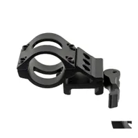 Tactical Accessories Quick Release 25.4Mm Ring Offset 20Mm Rail Clamp Gun Mount Flashlight Picatinny Ar 15 Drop Delivery Sports Outd Dhtjc