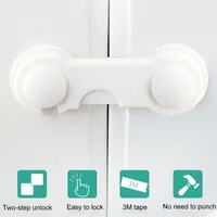 Baby Locks Latches# 5Pcs Safety Plastic Kids Children Protection Care for Refrigerators Security Cupboard Drawer Door Cabinet 230203