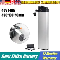 48 V Ebike-Batterie 48 V 12.8AH 14AH FALTING ELEKTRABE BIKE Batterie für SameBike LO26 20LVXD-Batterien 350W 500W 750W 1000W Motor