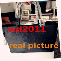better quality women bags handbag Famous black embossed bag tote bag women's purse bags hand bag268P