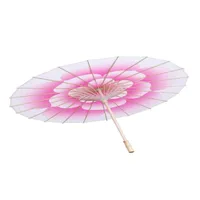 Parasol Peony Flower Parasol dekoracyjny papier olejowy do tańca dekoracja wydajność rekwizyty jedwabne deszcze