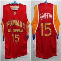 McDonald's All American Blake Griffin #15 Retro Basketball Jersey Męs Mensed Custom Any Numer Name Jerseys218f