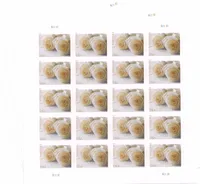 Sellos EE. UU. Correo de sellos para el servicio postal de EE. UU. Cartas de sobres postales Suministros de la oficina Invitaciones Aniversario Cumplea￱os CEL DHGXO