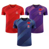 Outdoor TShirts CHINA National Team Table Tennis Jerseys for Men Male Female Kid Ping Pong Jersey Boys Volleyball Shirt Kit Clothes 230204