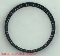 Wristwatches Watch Parts Case Plastic 30.3mm Chapter Ring Black Suitable For NH35 NH36 Movement 42mm