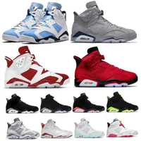 2023 Jumpman 6 Basketball Shoes 6s Men Woman Mint Foam Foam Cool Gray Georgetown Toro UNC White Chrome Sneakers Sneakers