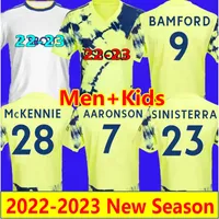 2022 2023 홈 어웨이 3 번째 축구 유니폼 22 23 화이트 옐로우 블랙 풋볼 셔츠 성인 남성 크기 S-XXL 어린이 세트 유니폼