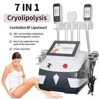 Slimming Machine Cryolipolysis Fat Reducing Ultrasonic Cavitation Device Radio Frequency Machine Body Slim Rf Skin Tightening Beauty Equipme
