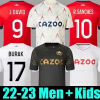 Losc Lille OGC Nice FC Soccer Jerseys 4th 22 23 Delort J. David Burak 2022 2023