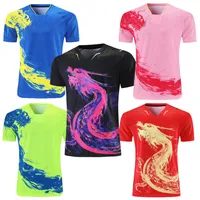 Outdoor TShirts Dragon Chinese National table tennis Jerseys for Men Women Children China ping pong t shirt Table uniforms clothes 230204