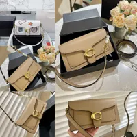 New Designer C's Pillow Tabby Shoulder Bag Women Pure Color Bags Handbag Retro Cloudy Purses Handbags Supper Soft Leather 230130
