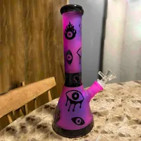 Wholesale 10 Inches Hookah Big Glass Beaker Bong Bottom Tall Bongs Heady Dab Rig Water Pipes Bongs Smoking Pipe with 40mm Oil Bowl